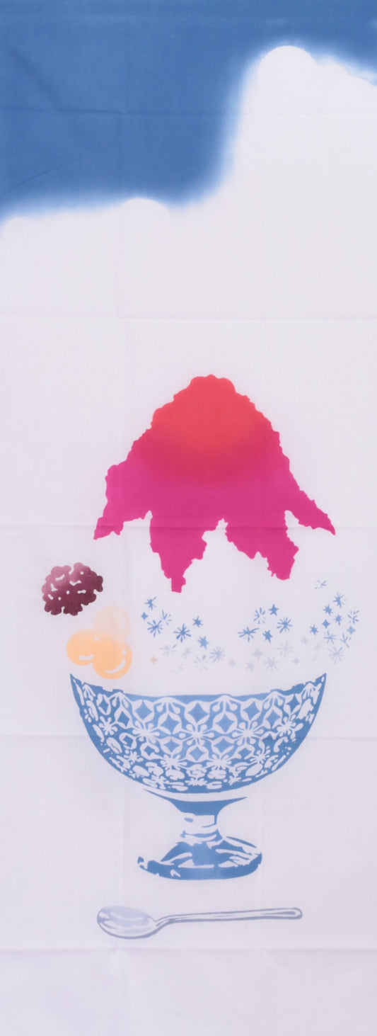 Strawberry shaved ice