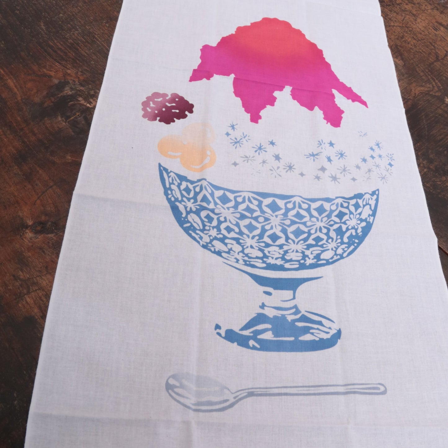 Strawberry shaved ice