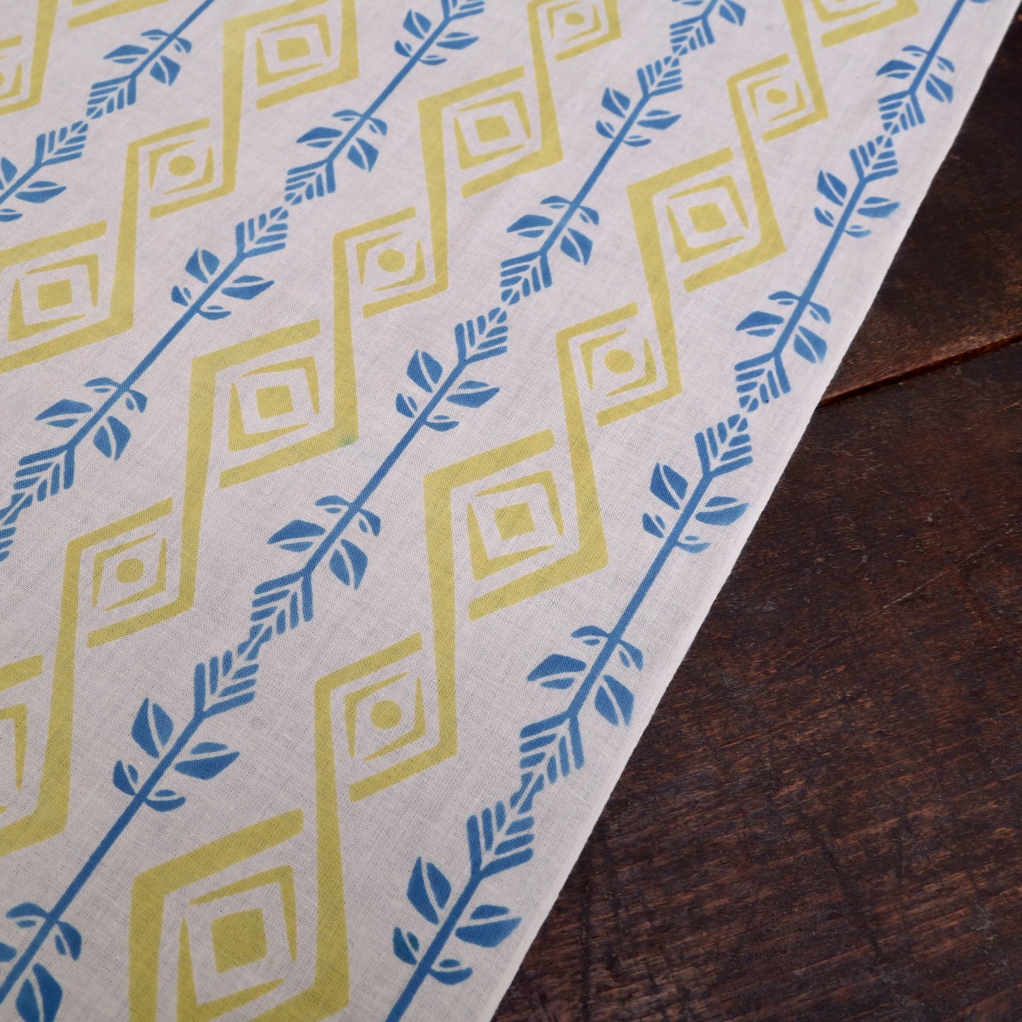 Rose Jumpsuit〈Yellow x Blue〉【New Pattern】