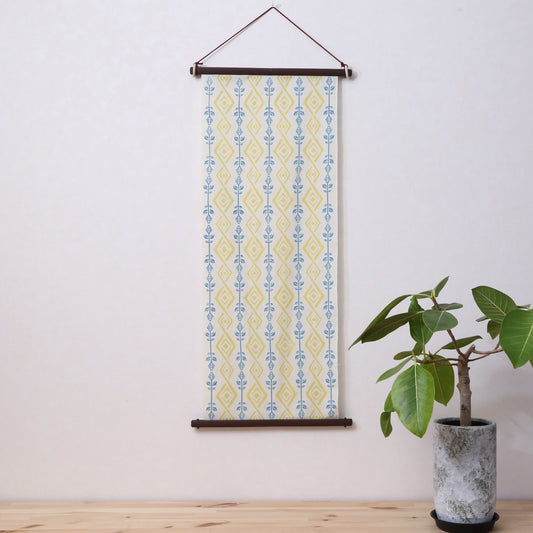 Rose Jumpsuit〈Yellow x Blue〉【New Pattern】