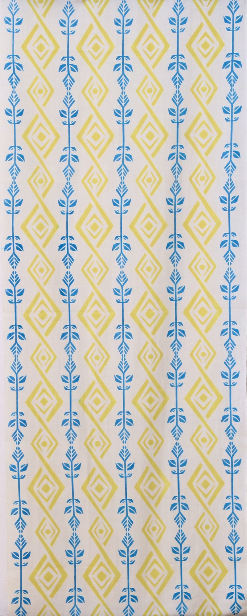 Rose Jumpsuit〈Yellow x Blue〉【New Pattern】