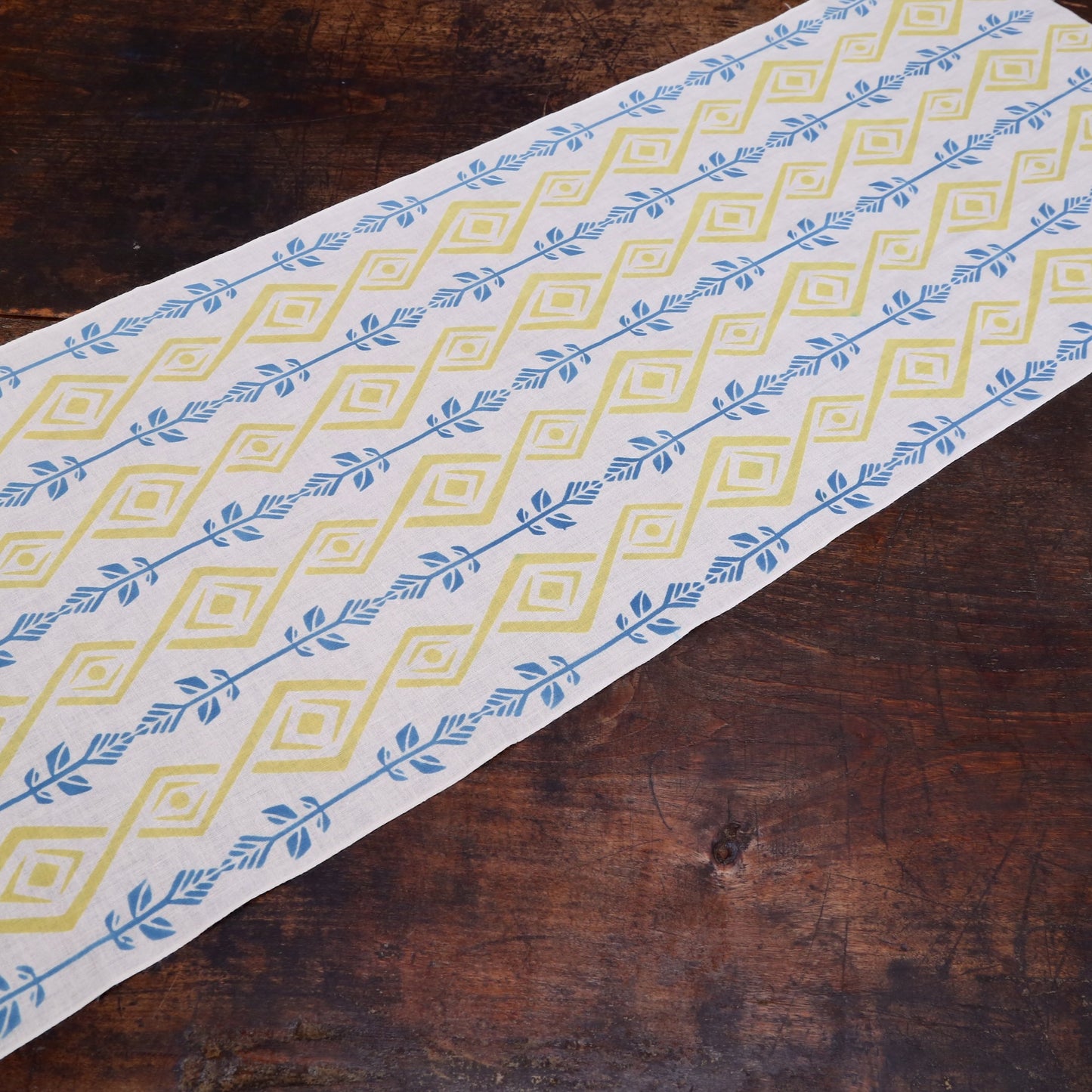 Rose Jumpsuit〈Yellow x Blue〉【New Pattern】