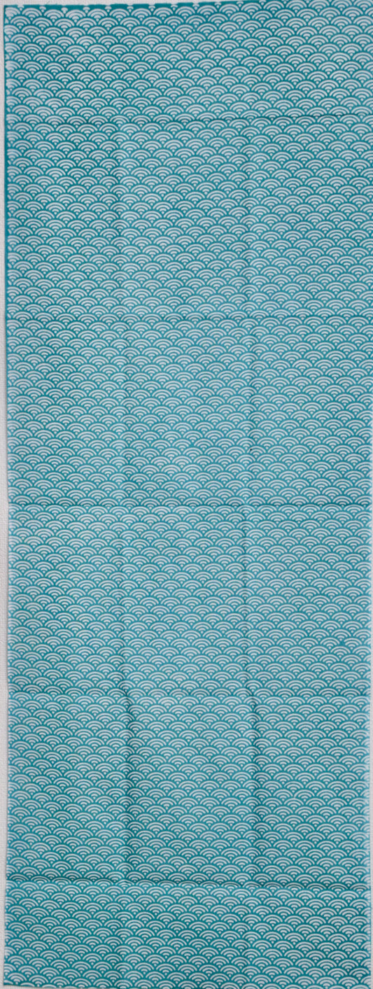 青海波〈浅葱(あさぎ:ブルーグリーン色)〉