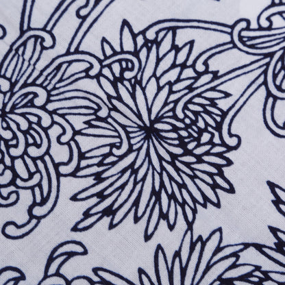 [Tradition] Chrysanthemum Tsunagi ★Indigo dyeing