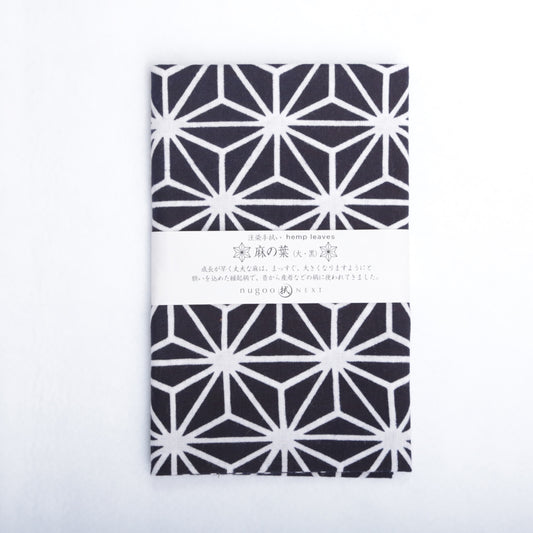 [Black Line] Asanoha (Black)