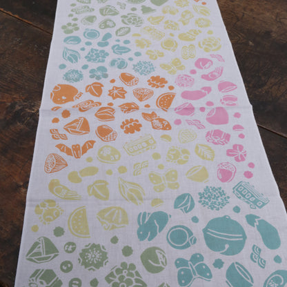 [Various] Dried sweets tenugui