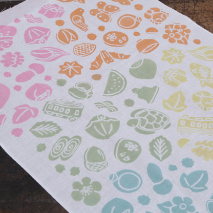[Various] Dried sweets tenugui