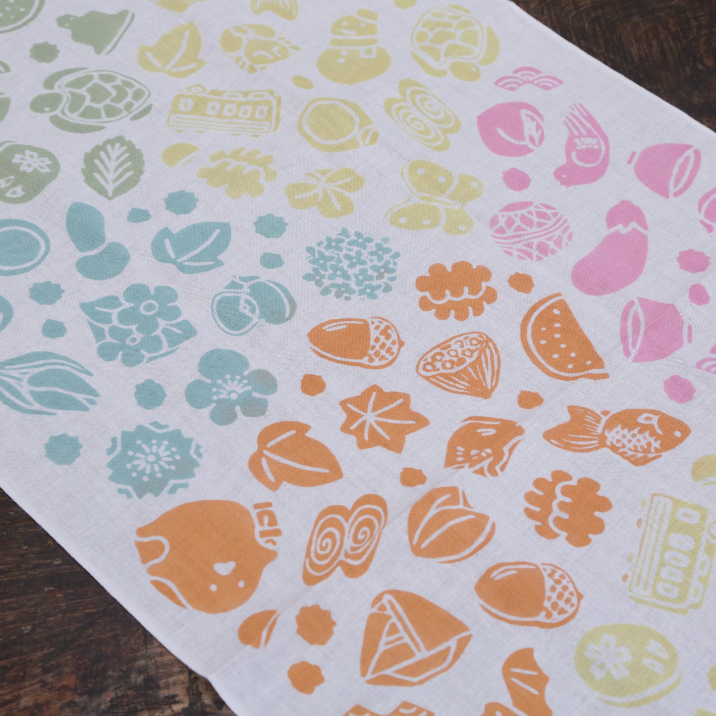 [Various] Dried sweets tenugui