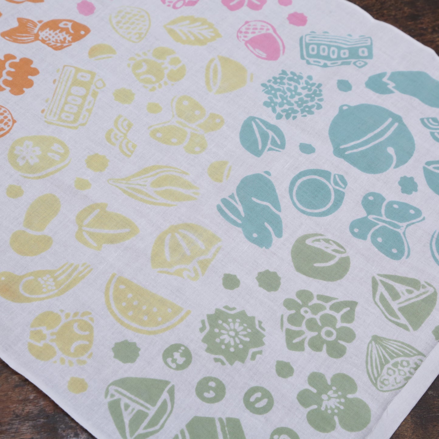 [Various] Dried sweets tenugui