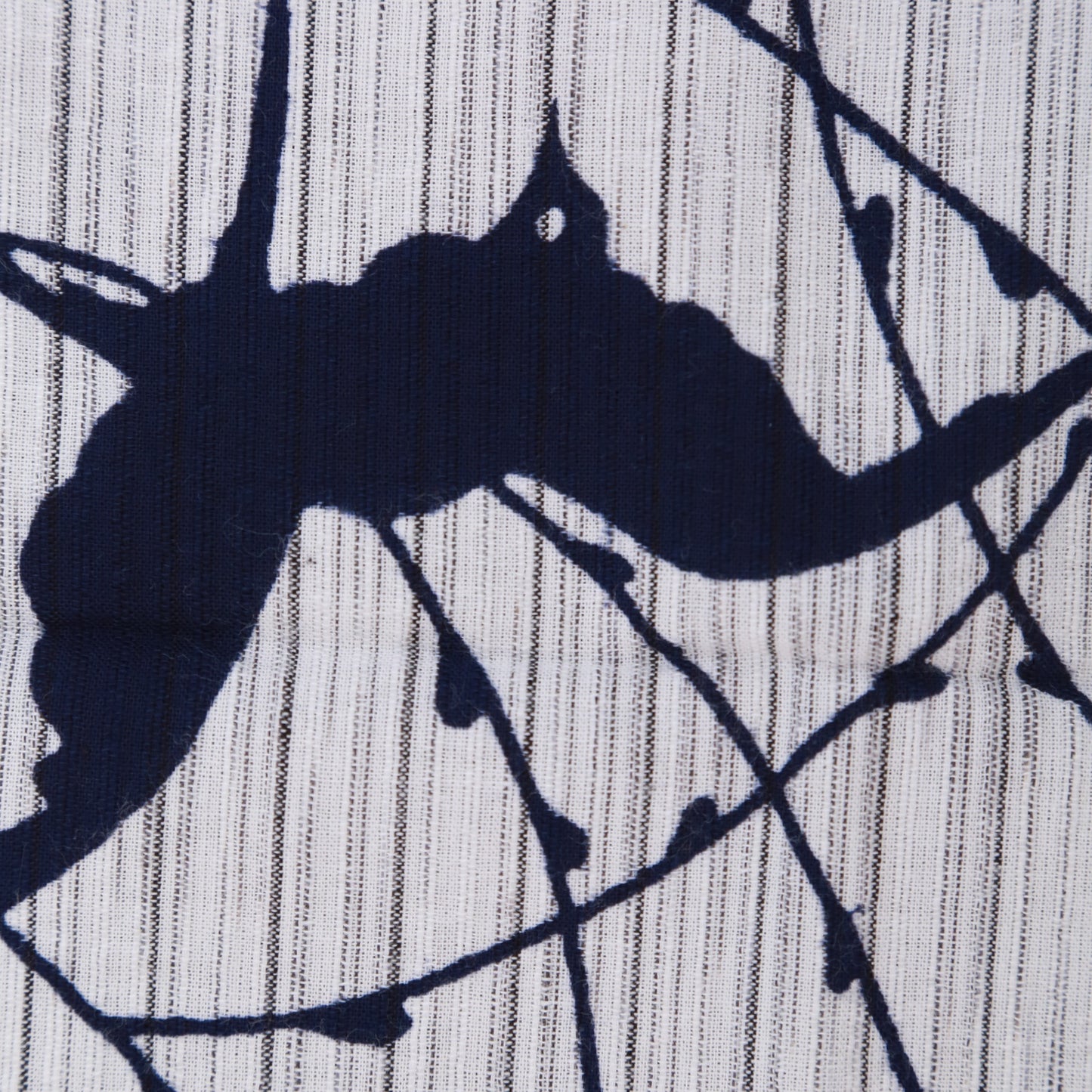 [Tradition] Willow and swallow (Awa shijiraori)★Indigo dyeing