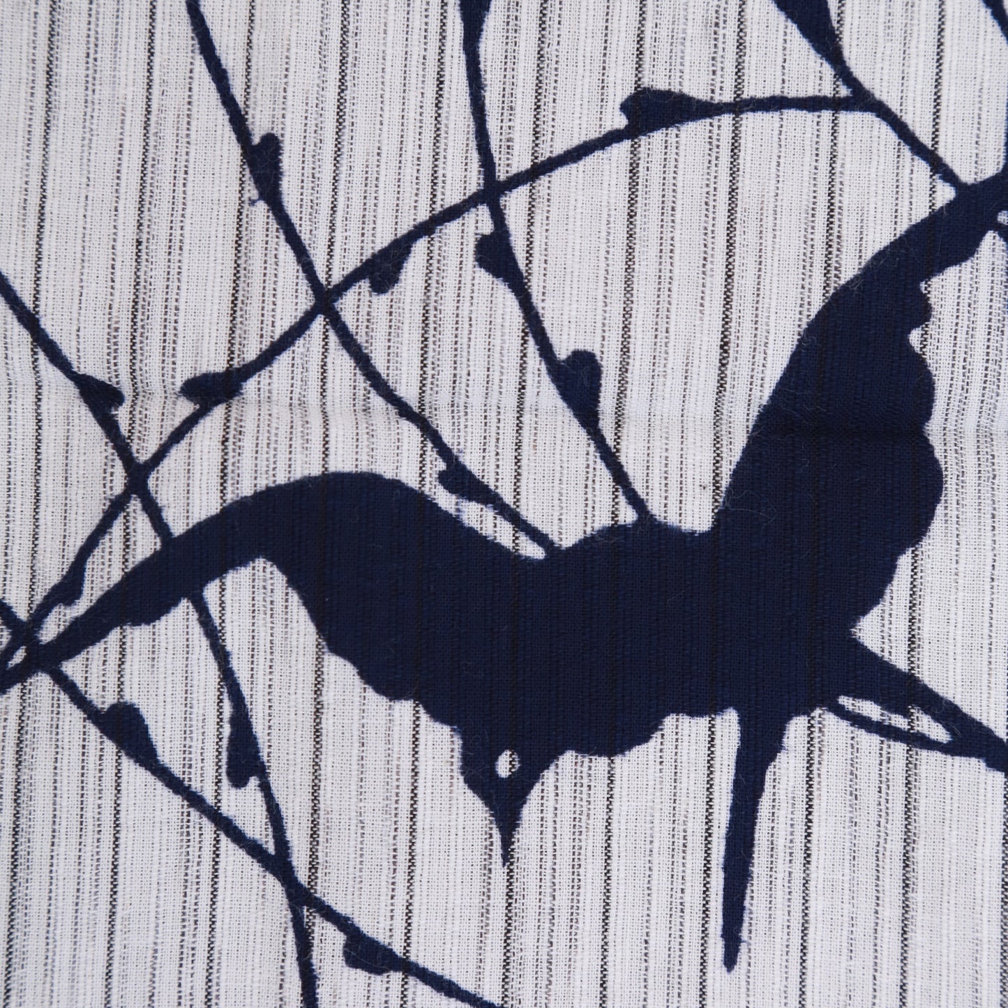 [Tradition] Willow and swallow (Awa shijiraori)★Indigo dyeing