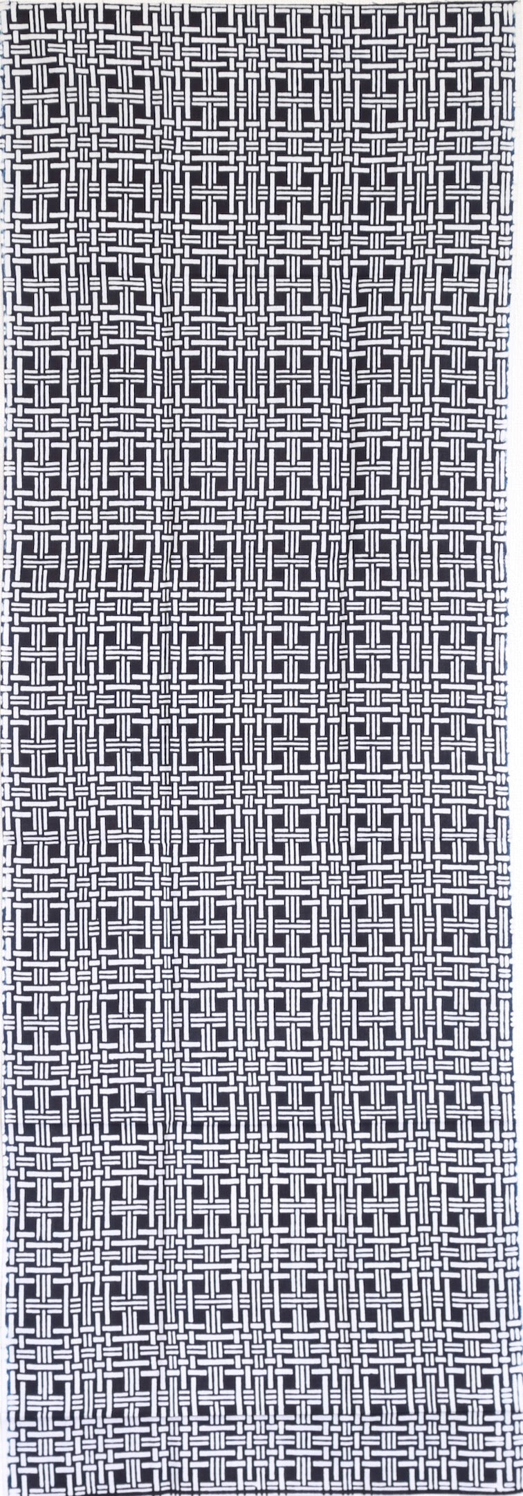 [Tradition] Stylish lattice &lt;black&gt; ★ Limited quantity