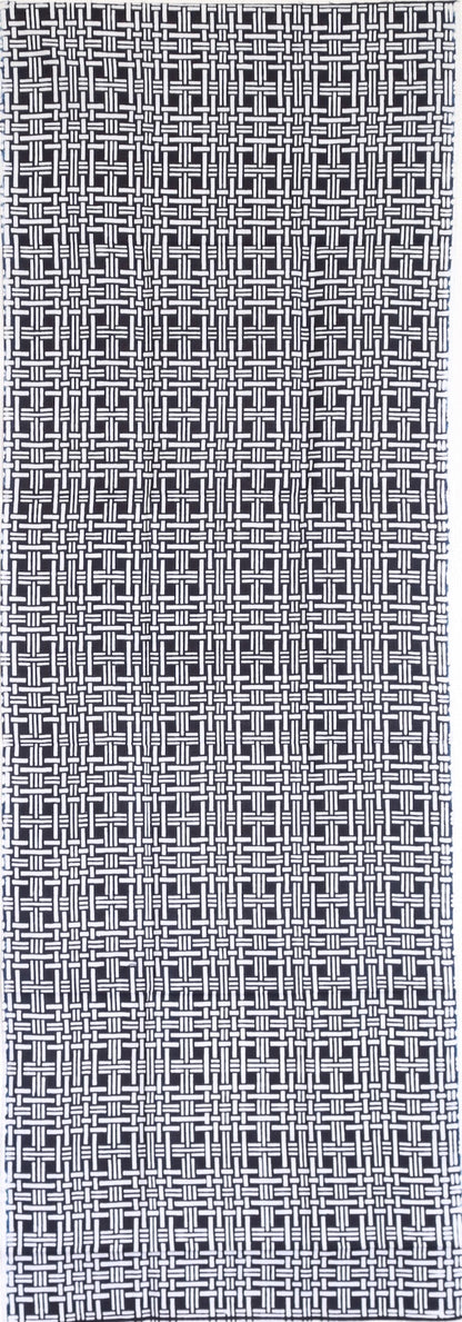 [Tradition] Stylish lattice &lt;black&gt; ★ Limited quantity
