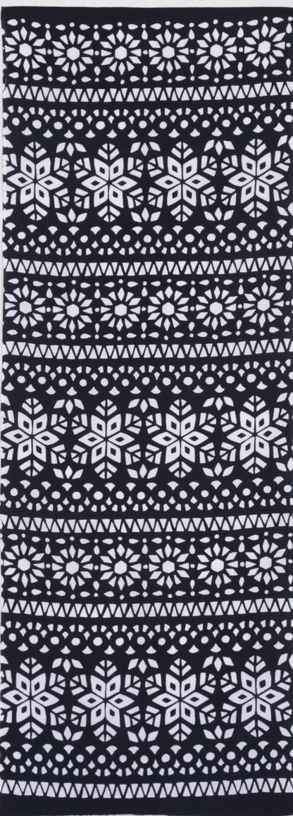 [Black Line] Snowflake pattern (black) (limited quantity)