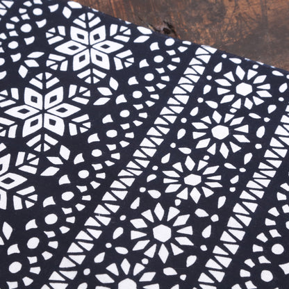 [Black Line] Snowflake pattern (black) (limited quantity)