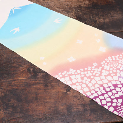 [Été] Hirondelle et hortensia