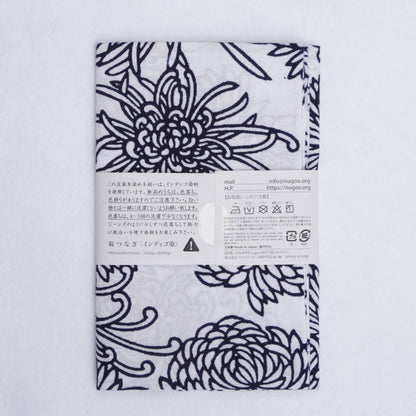 [Tradition] Chrysanthemum Tsunagi ★Indigo dyeing