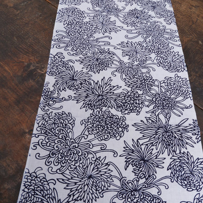 [Tradition] Chrysanthemum Tsunagi ★Indigo dyeing