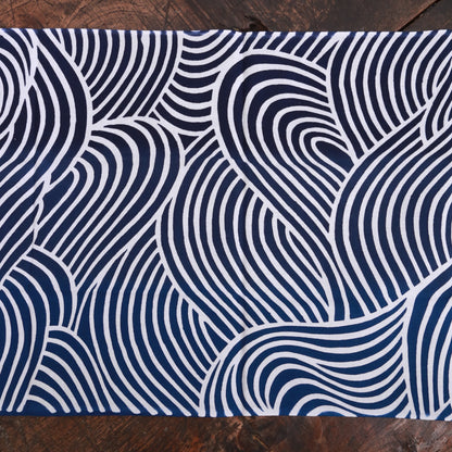 [Tradition] Wave ★Indigo dyeing